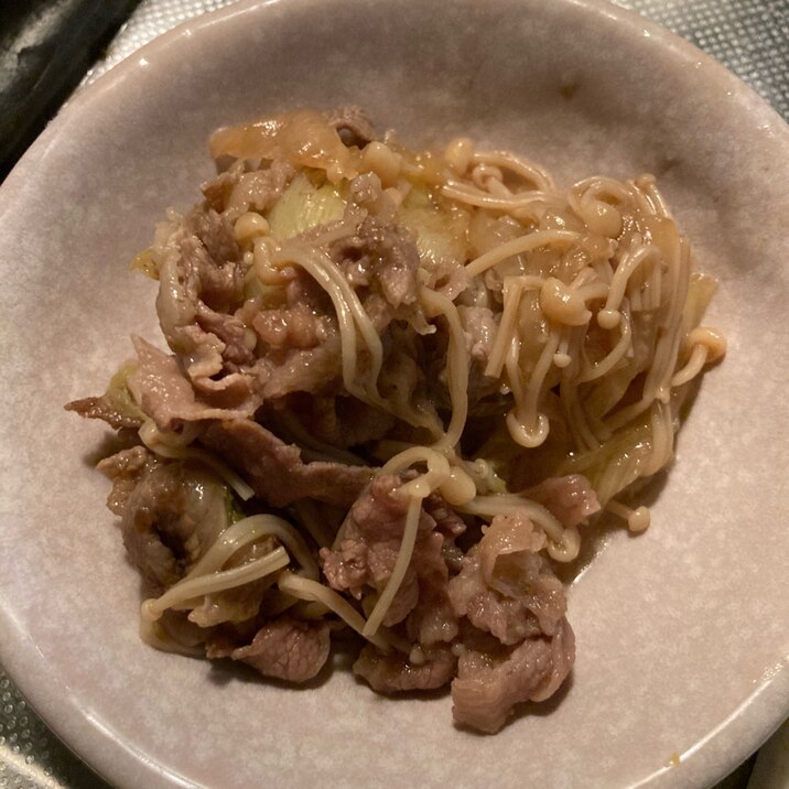 すき焼き風煮物